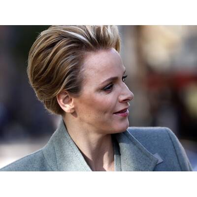 Charlene bei Starbucks-Eröffnung in Monaco