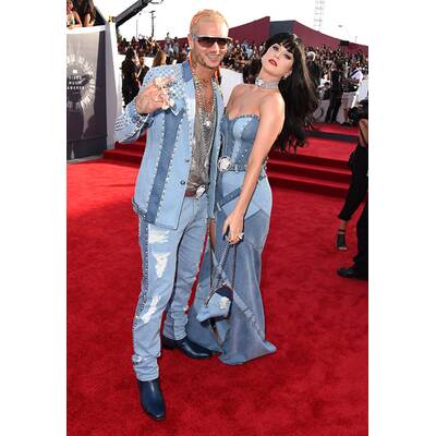 Denim-Outfits am Red Carpet