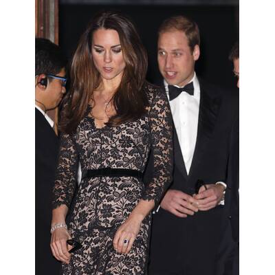 Kate zum 3.Mal in gleicher Robe