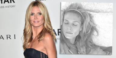 Heidi Klum ungeschminkt