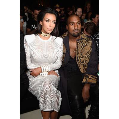 Kimye bei der Pariser Fashion Week