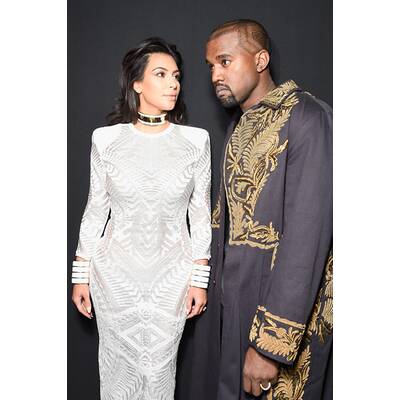 Kimye bei der Pariser Fashion Week