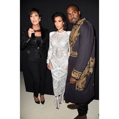 Kimye bei der Pariser Fashion Week