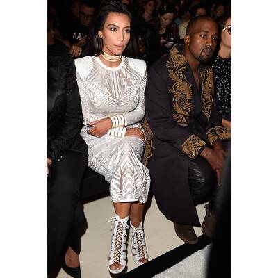 Kimye bei der Pariser Fashion Week