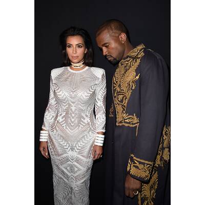 Kimye bei der Pariser Fashion Week