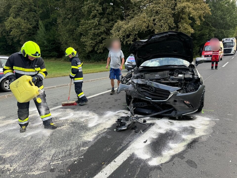 Unfall bei Ilz