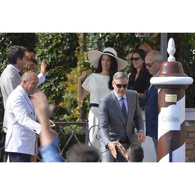 Amal Alamuddin & George Clooney