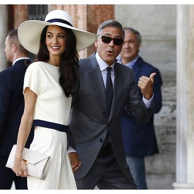 Amal Alamuddin & George Clooney