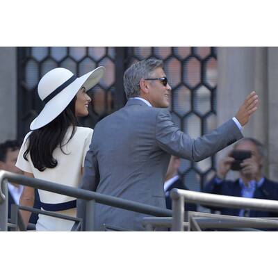 Amal Alamuddin & George Clooney