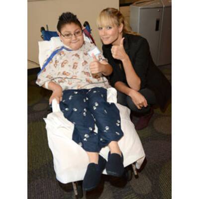 Heidi Klums Charity-Trip ins Kinder-Spital