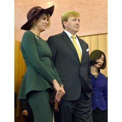 Niederländisches Königspaar auf Asien-Tour