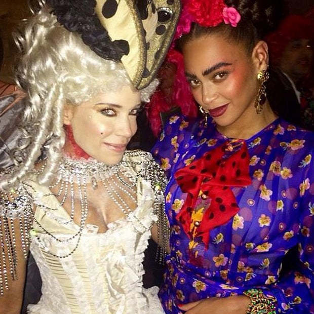 Beyonce und Sylvie Meis