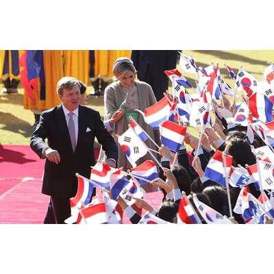 Niederländisches Königspaar auf Asien-Tour