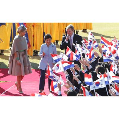 Niederländisches Königspaar auf Asien-Tour