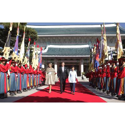 Niederländisches Königspaar auf Asien-Tour