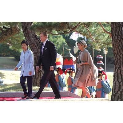Niederländisches Königspaar auf Asien-Tour