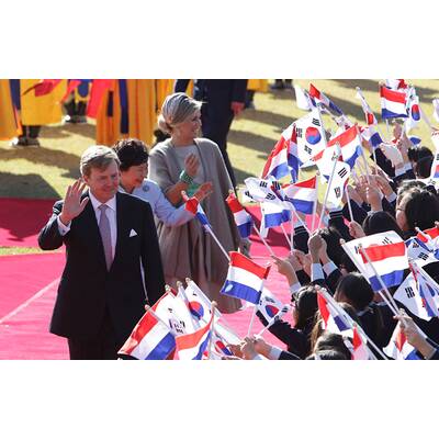 Niederländisches Königspaar auf Asien-Tour