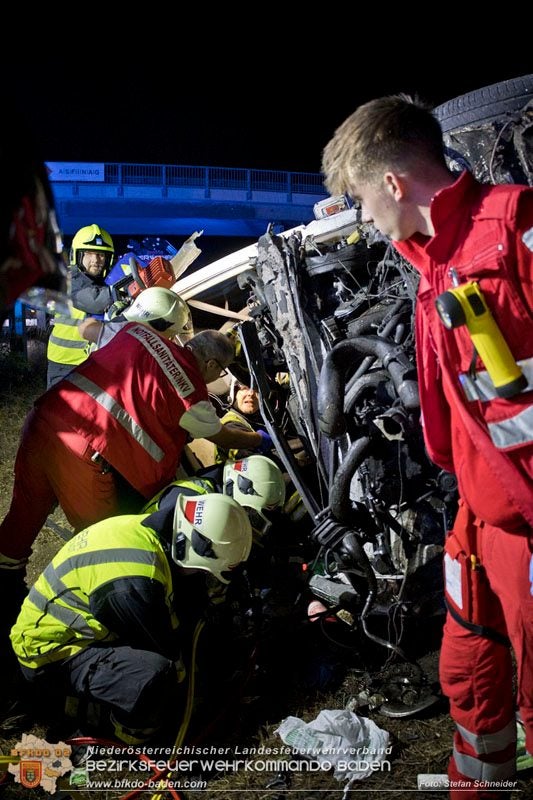 Unfall Kleinbus A2