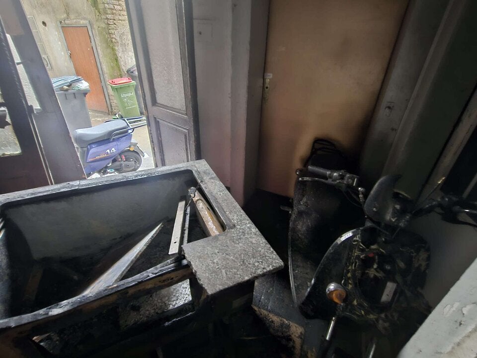 Brand Senefeldergasse Favoriten