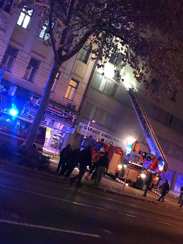 Tiefgarage brannte mitten in Wien