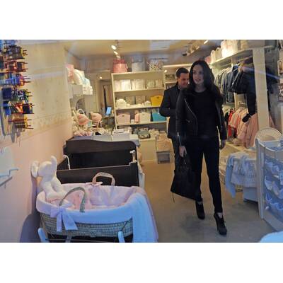 Tamara Ecclestone beim Baby-Shopping in London