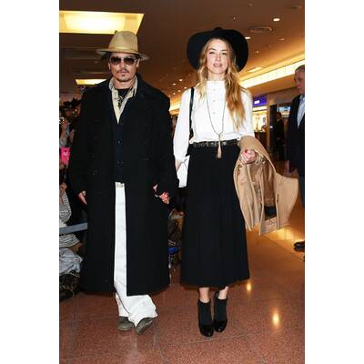 Johnny Depp und Amber Heard 