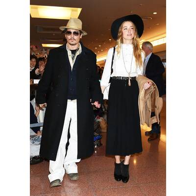 Johnny Depp und Amber Heard 