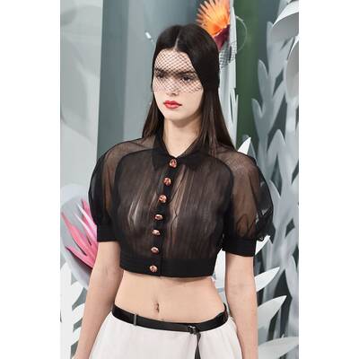 Auf der Chanel Haute Couture Show