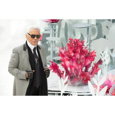 Auf der Chanel Haute Couture Show