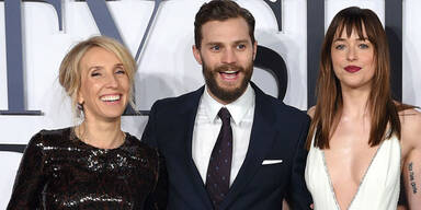 Sam Taylor-Johnson, Dakota Johnson, Jamie Dornan