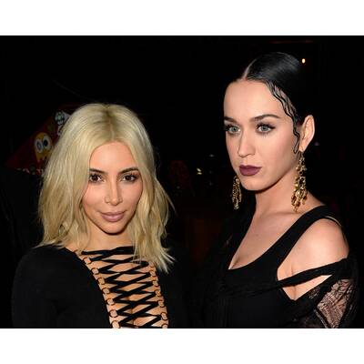 Kanye West, Kim Kardashian und Katy Perry