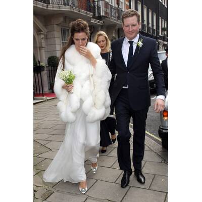 Cara & Poppy Delevingne bei Chloes Hochzeit