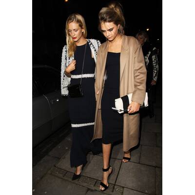 Cara & Poppy Delevingne bei Chloes Hochzeit