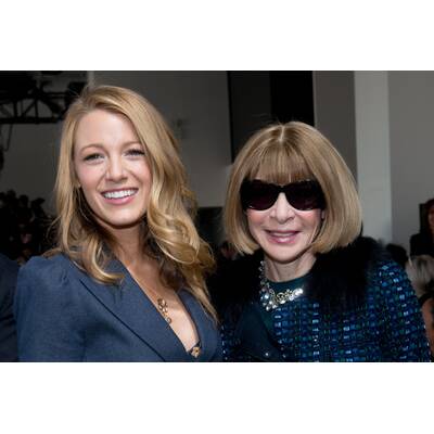 Blake Lively bei der Fashion Week NY 2014