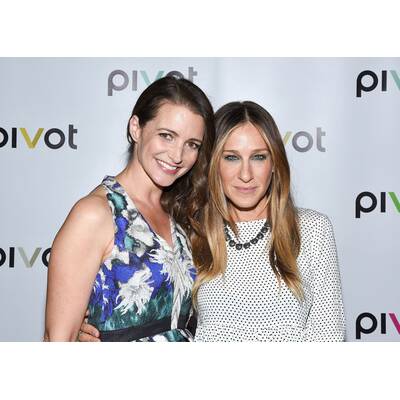 Kristin Davis & Sarah Jessica Parker 