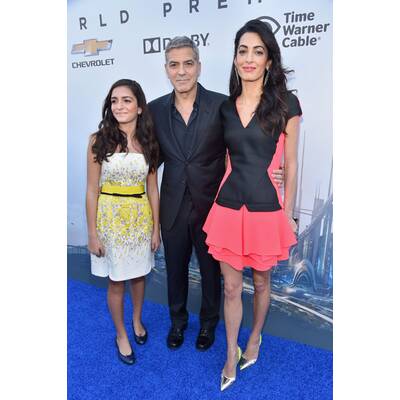 Amal & George Clooney, Mia Alamuddin