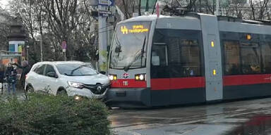 Crash Bim Auto Linie 44 schottentor
