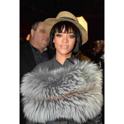Riri bei der Paris Fashion Week 2014