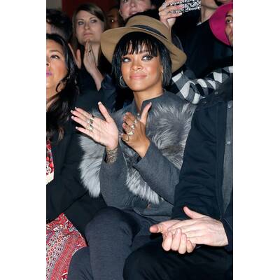 Riri bei der Paris Fashion Week 2014
