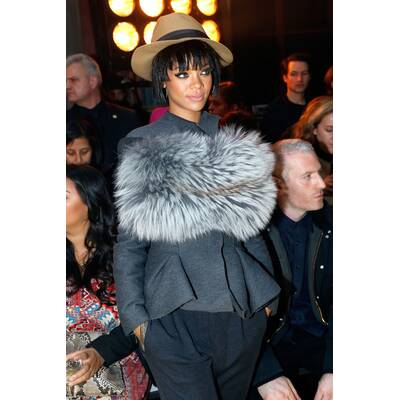 Riri bei der Paris Fashion Week 2014