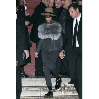 Riri bei der Paris Fashion Week 2014