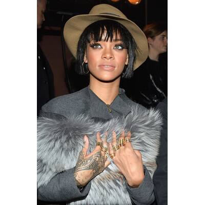 Riri bei der Paris Fashion Week 2014