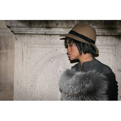 Riri bei der Paris Fashion Week 2014