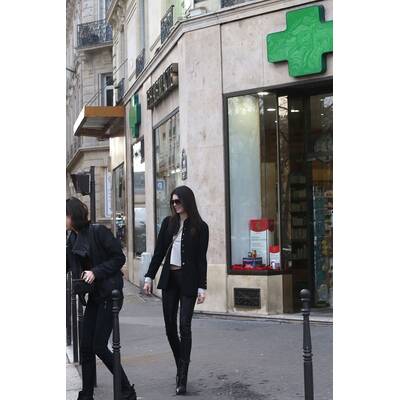 Kendall Jenner bei der Pariser Modewoche