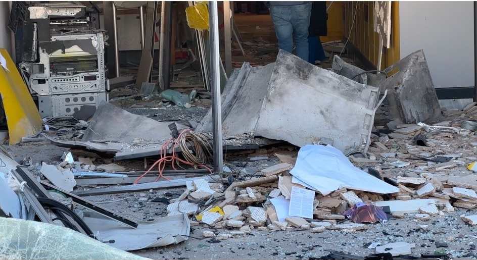 Bankoma 22. Bezirk gesprengt