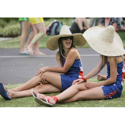 So sexy sind die Australian Open