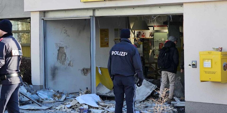 Bankomat sprengung donaustadt