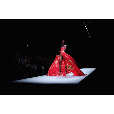 China Fashion-Week: Tollpatschigste Modenschau