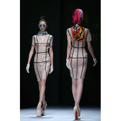 China Fashion-Week: Tollpatschigste Modenschau