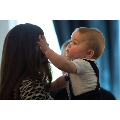 Herzogin Kate und Baby George